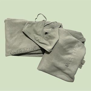 Oner Active Set - Oversized Hoodie, Sweats, and Bralette